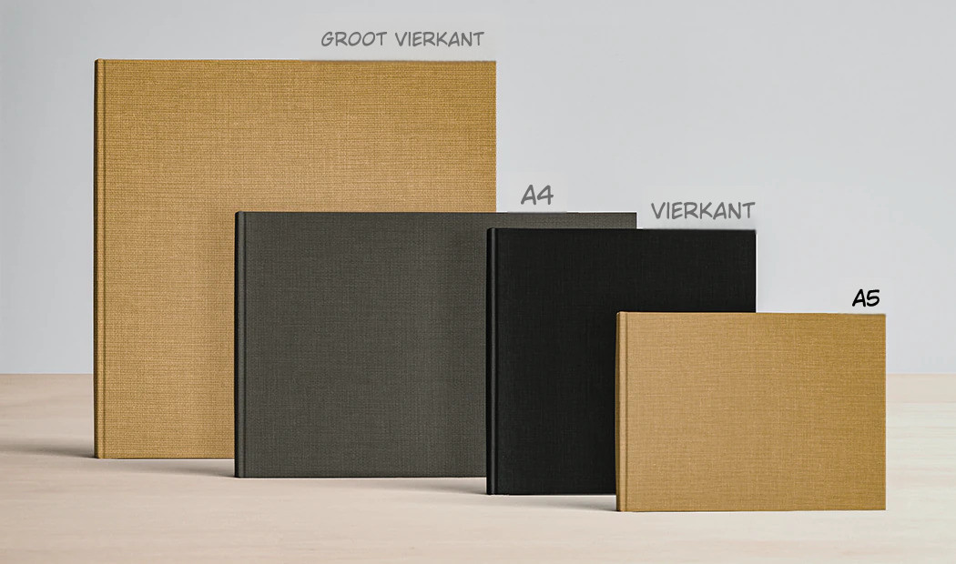 Grote Stoffen Fotoalbums
