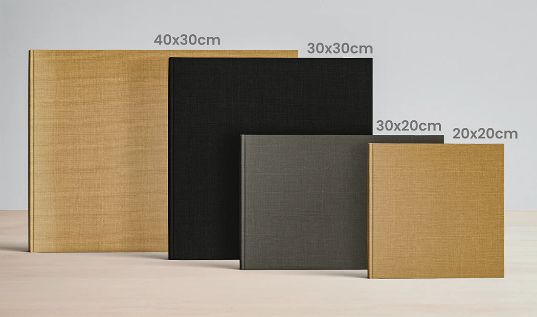 XL Layflat Stoffen Fotoalbums