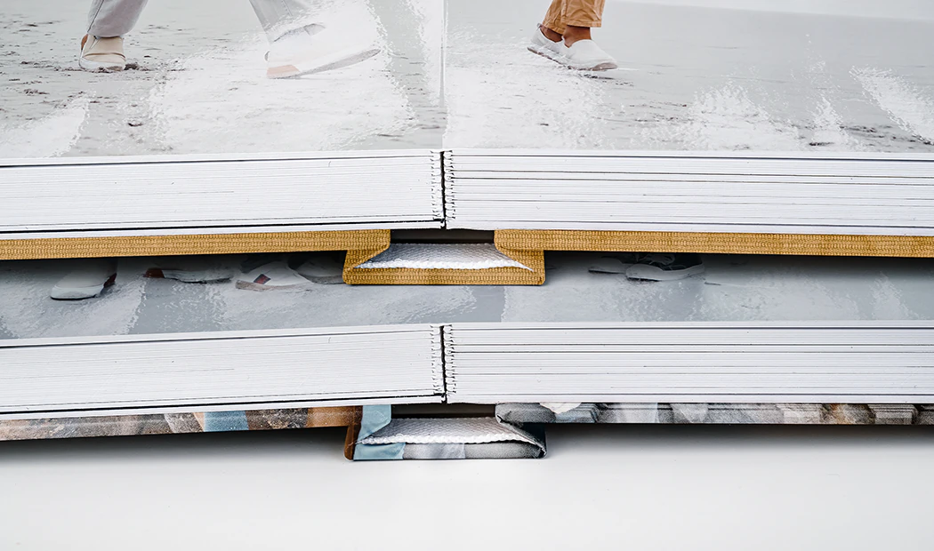 XL Layflat Stoffen Fotoalbums